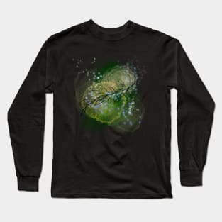 space watercolor Long Sleeve T-Shirt